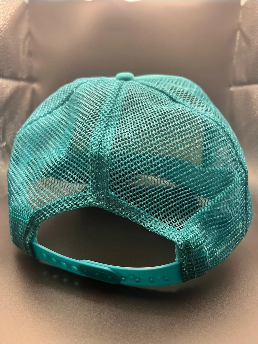 Talk Dirty to Me Teal Mesh Trucker Hat